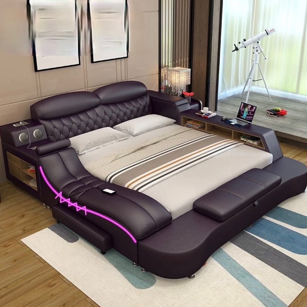 Modern All-In-One Bed Frame